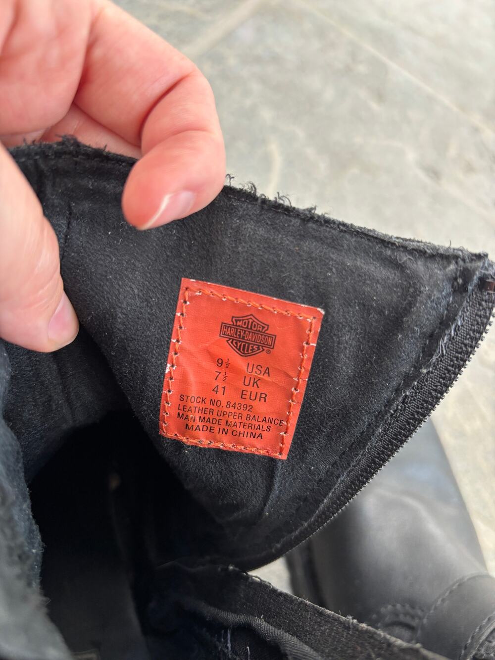 Y2K Harley Davidson Motorcycle Boots Women's 9.5